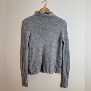 Madewell Gray Turtleneck Sweater
